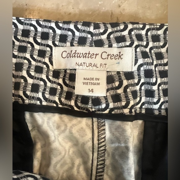 Coldwater Creek natural fit Capri Lady size 14 excellent condition - Picture 10 of 14